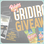 Gridiron Giveaway display header